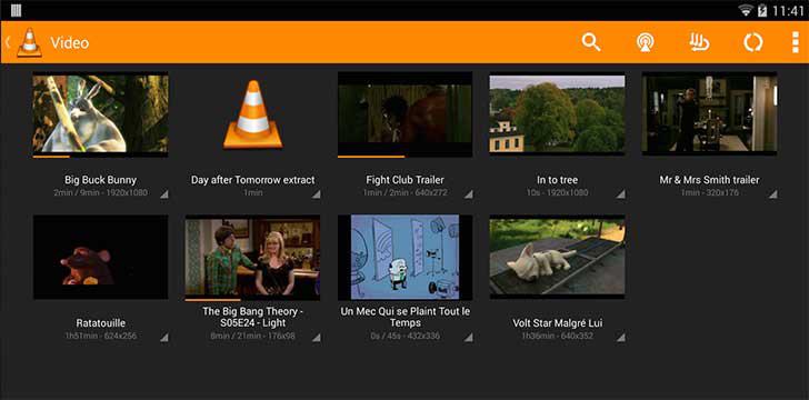 VLC Media Player's screenshots